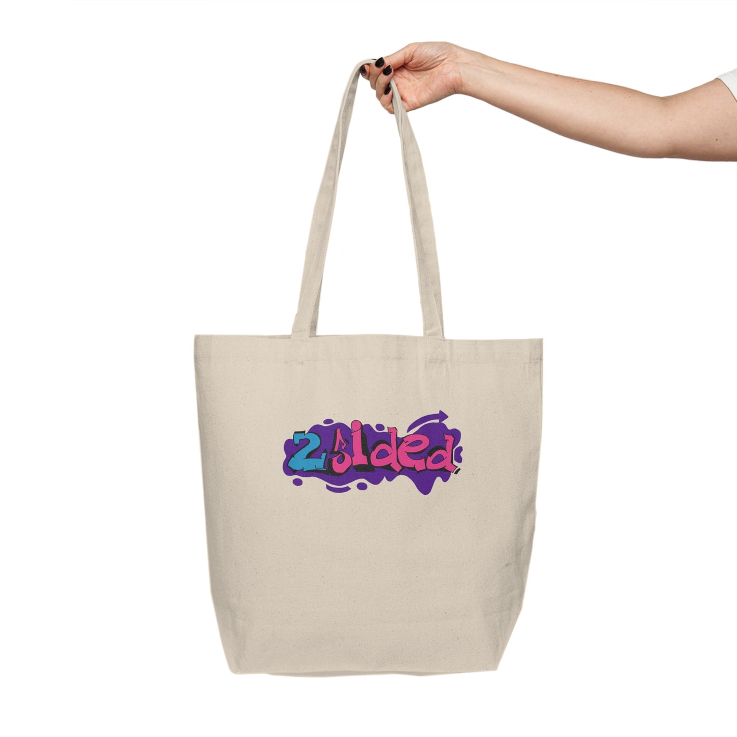 Canvas Shopping Tote