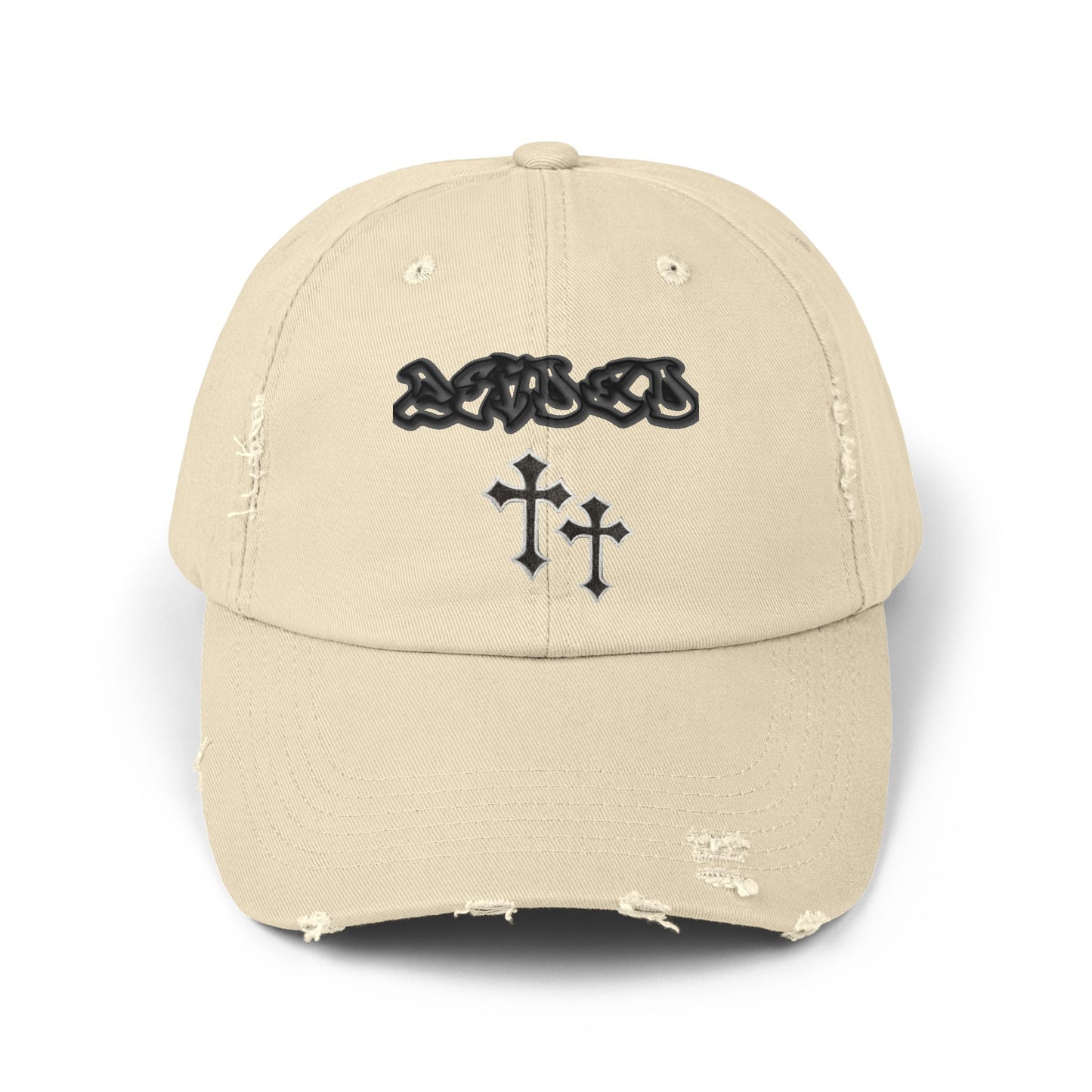 Unisex Distressed Cap