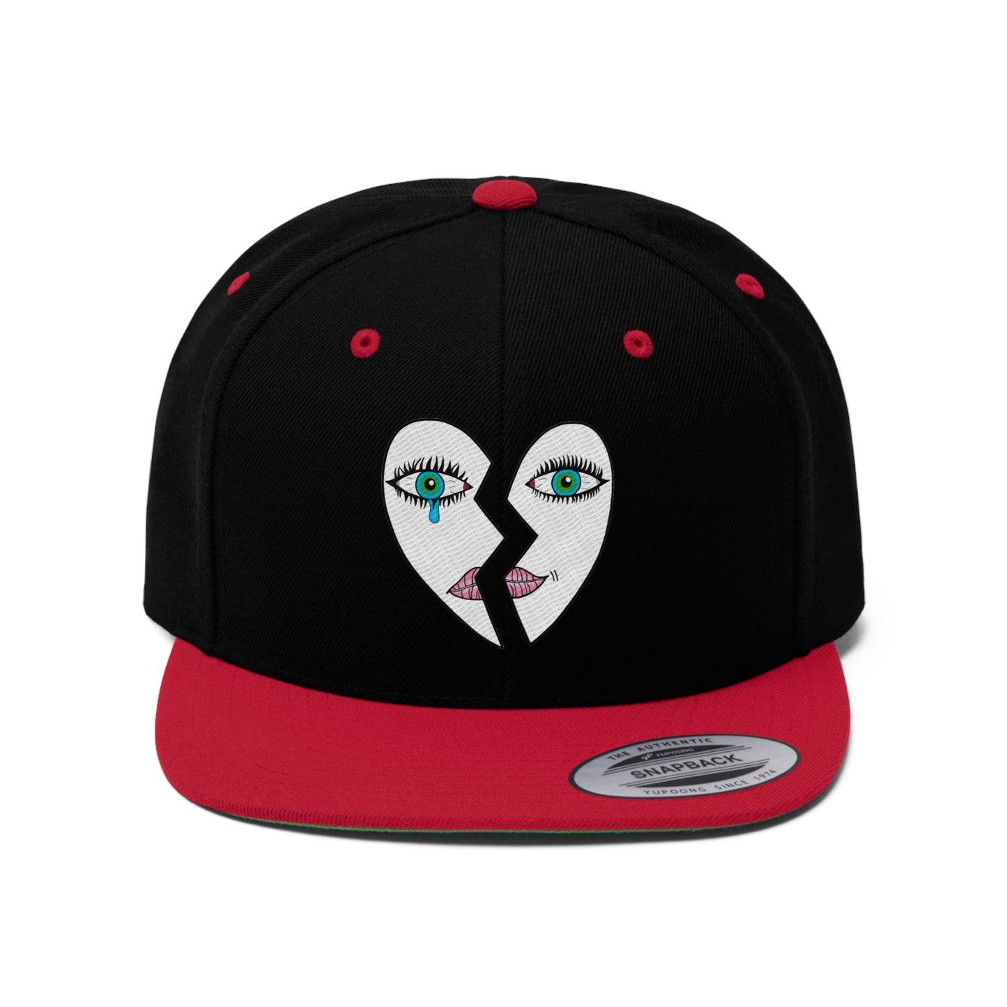 Unisex Flat Bill Hat