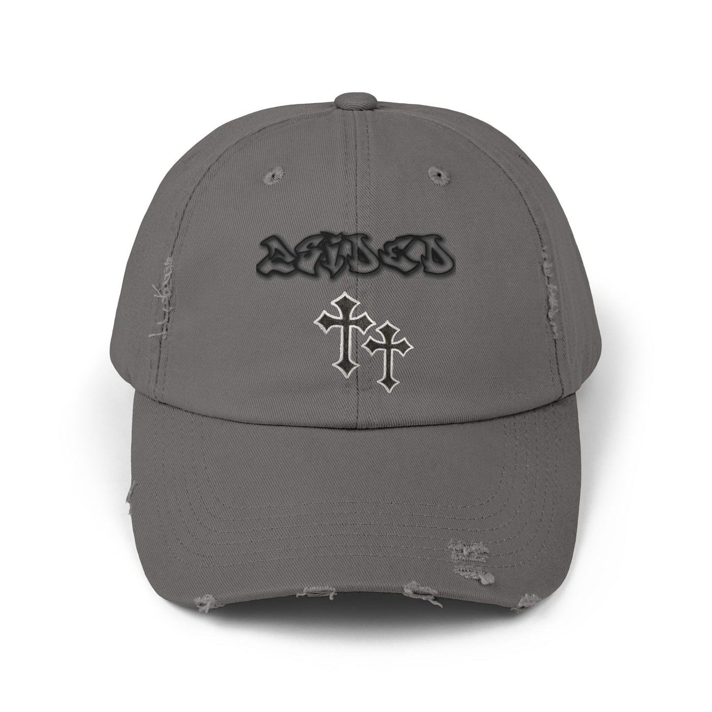 Unisex Distressed Cap