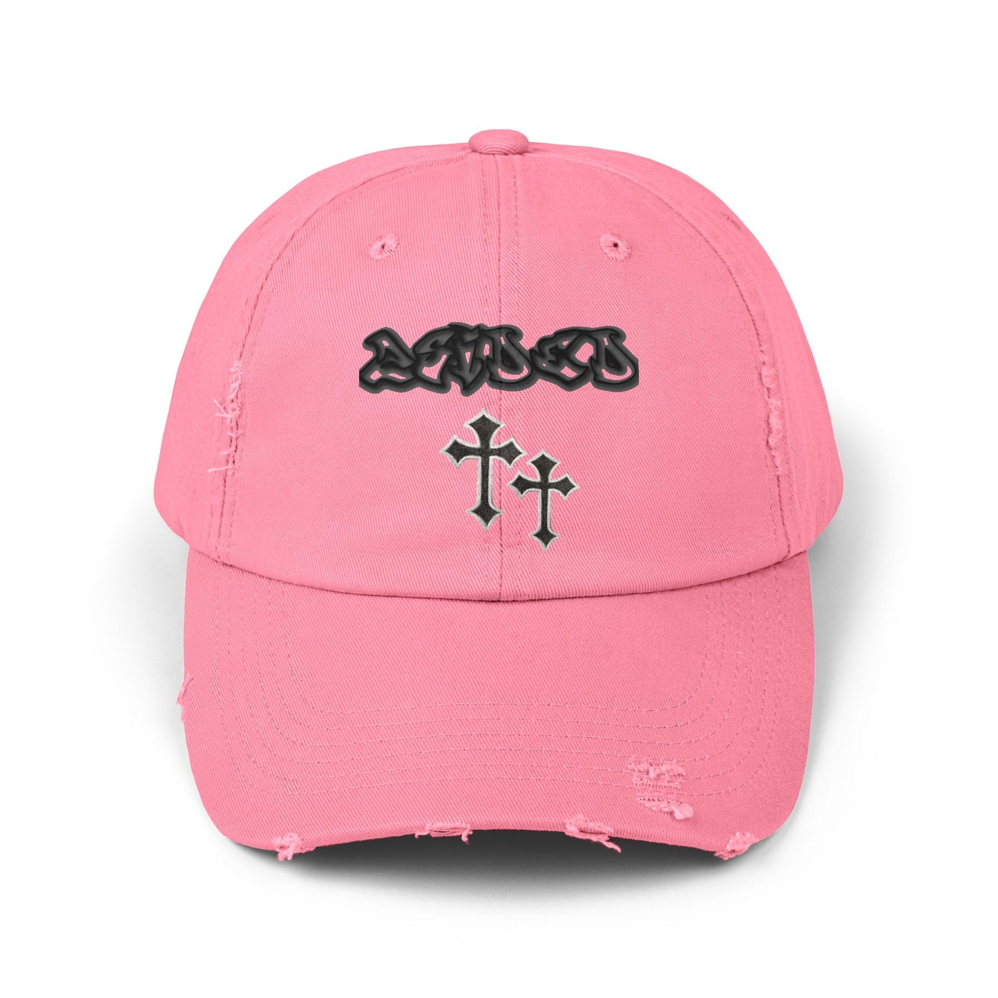 Unisex Distressed Cap
