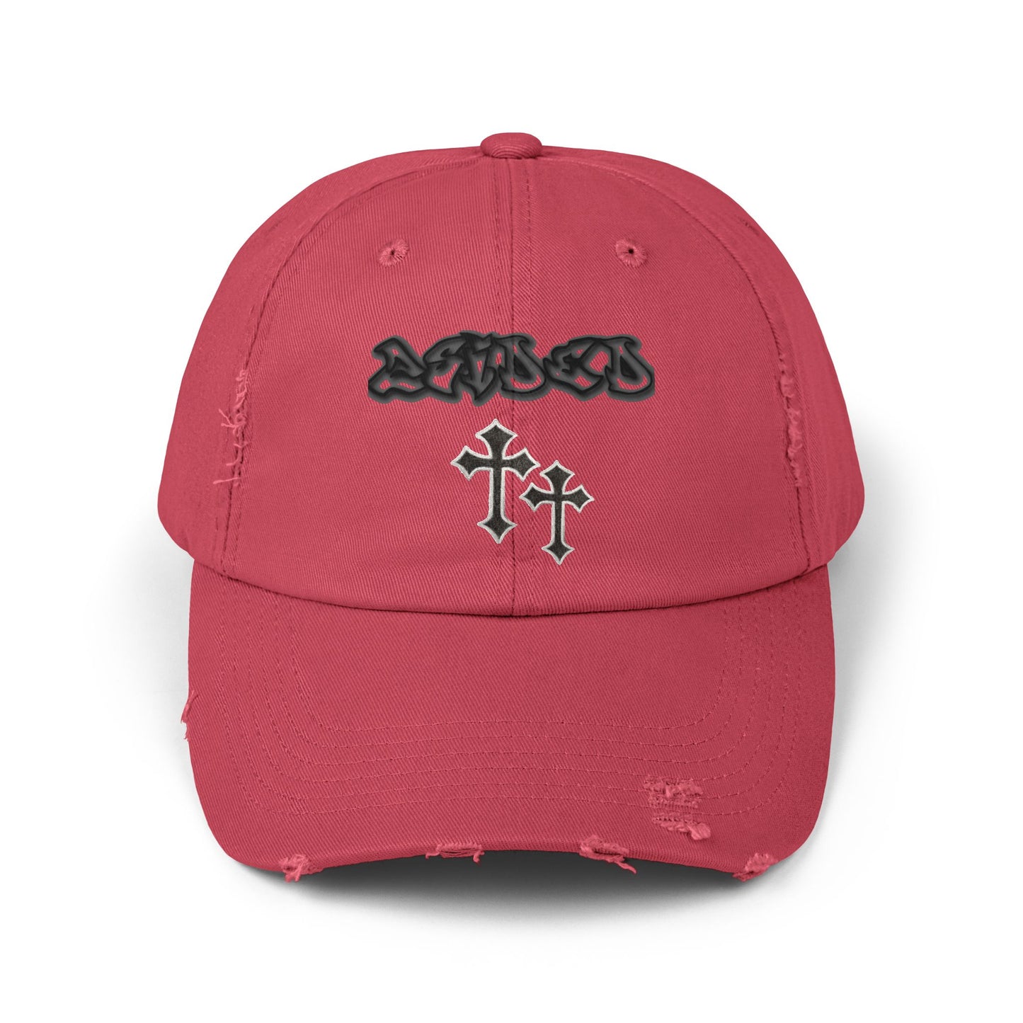 Unisex Distressed Cap