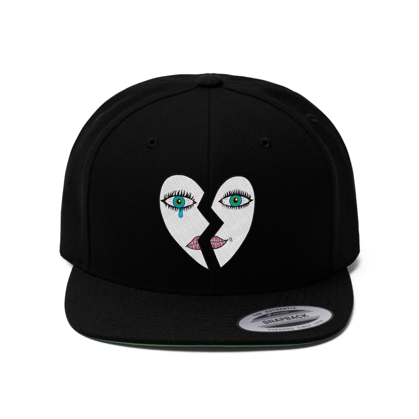Unisex Flat Bill Hat