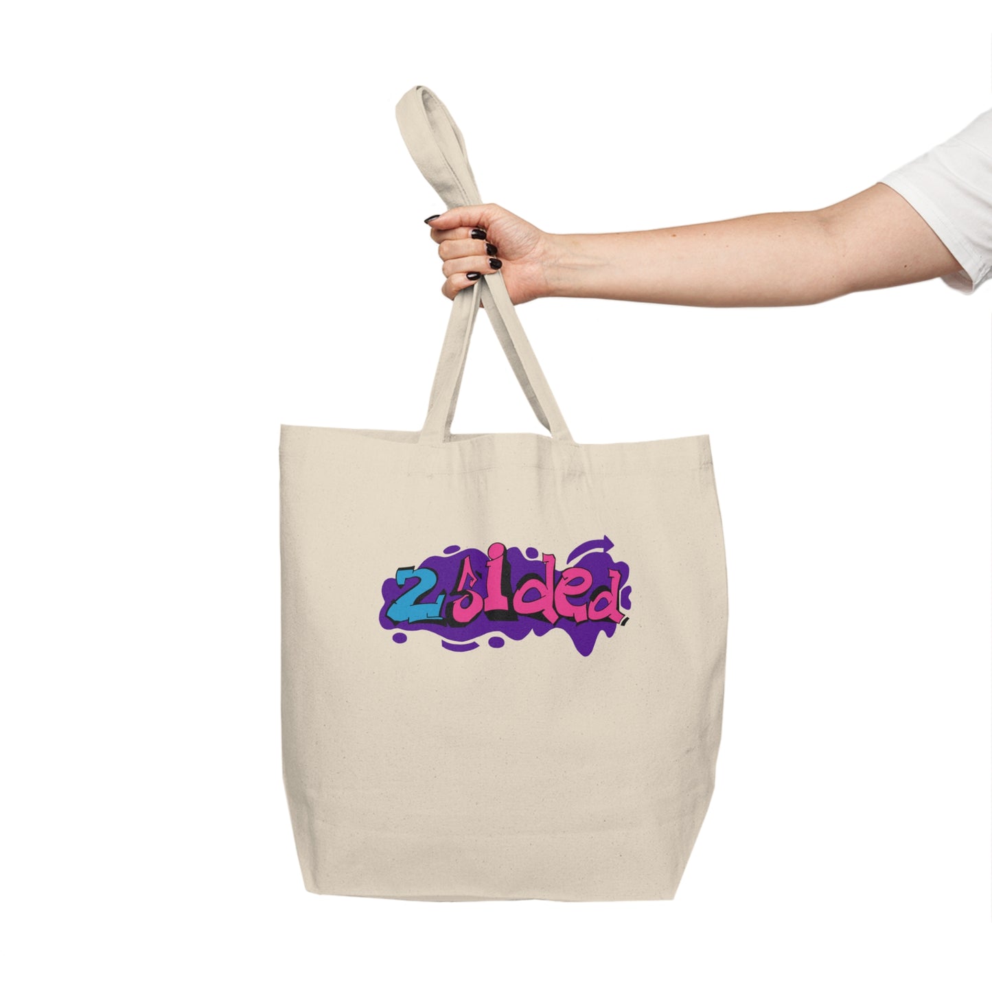 Canvas Shopping Tote