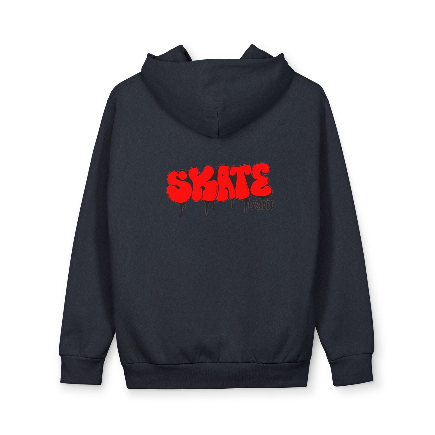 90s Skate Streetwear Hoodie — Baggy Graffiti Urban Pullover