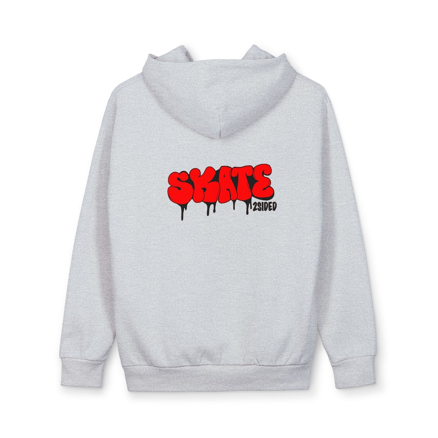 90s Skate Streetwear Hoodie — Baggy Graffiti Urban Pullover