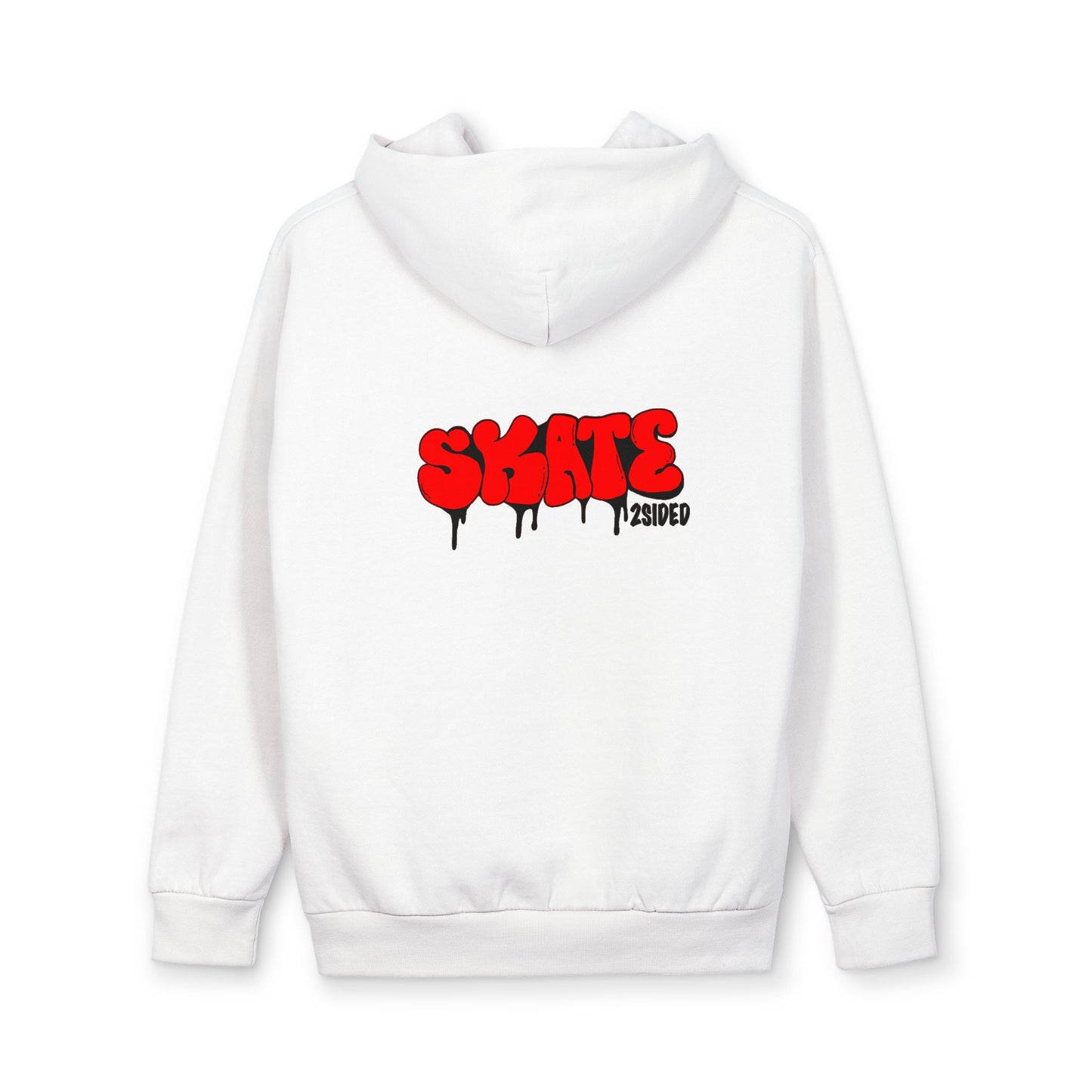 90s Skate Streetwear Hoodie — Baggy Graffiti Urban Pullover