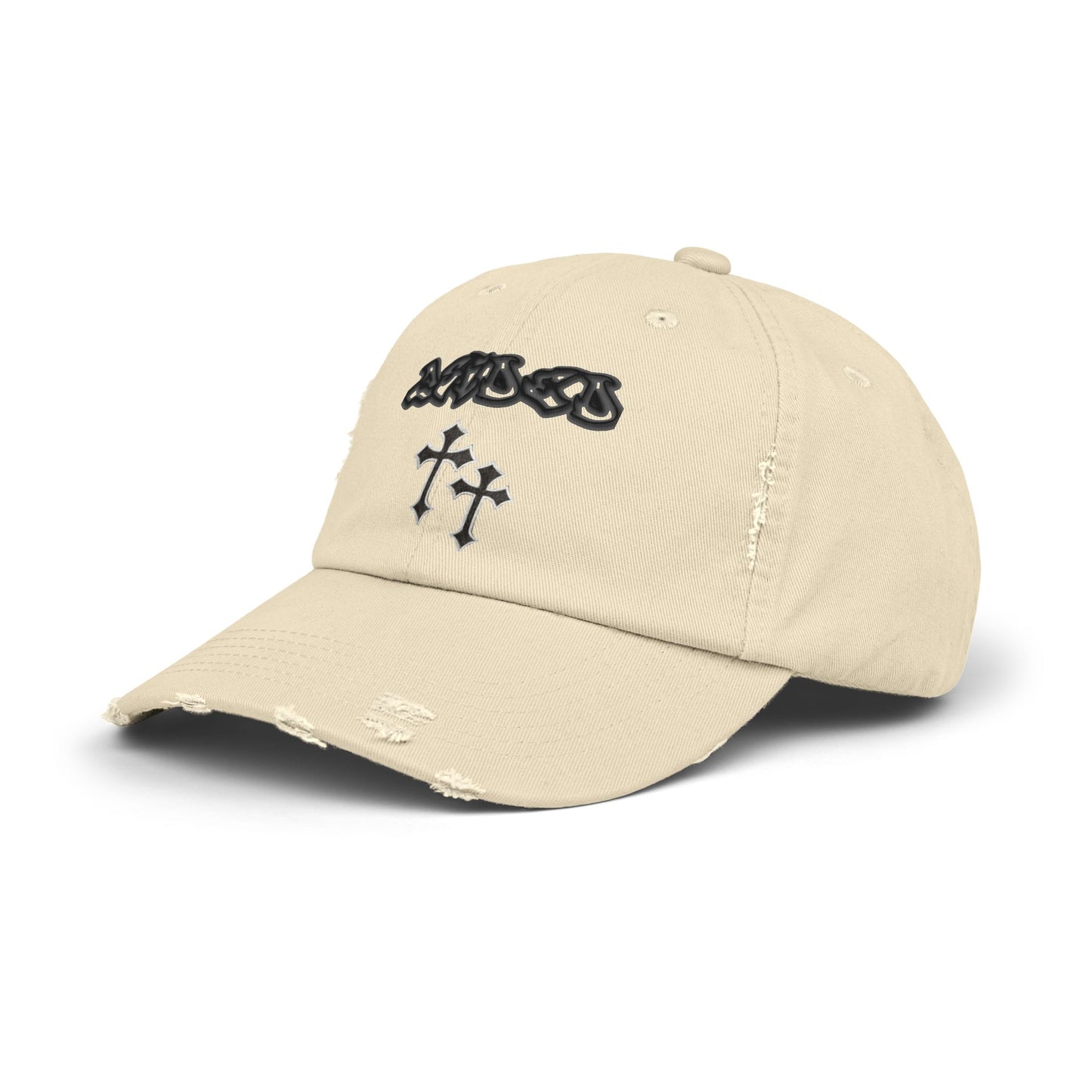 Unisex Distressed Cap