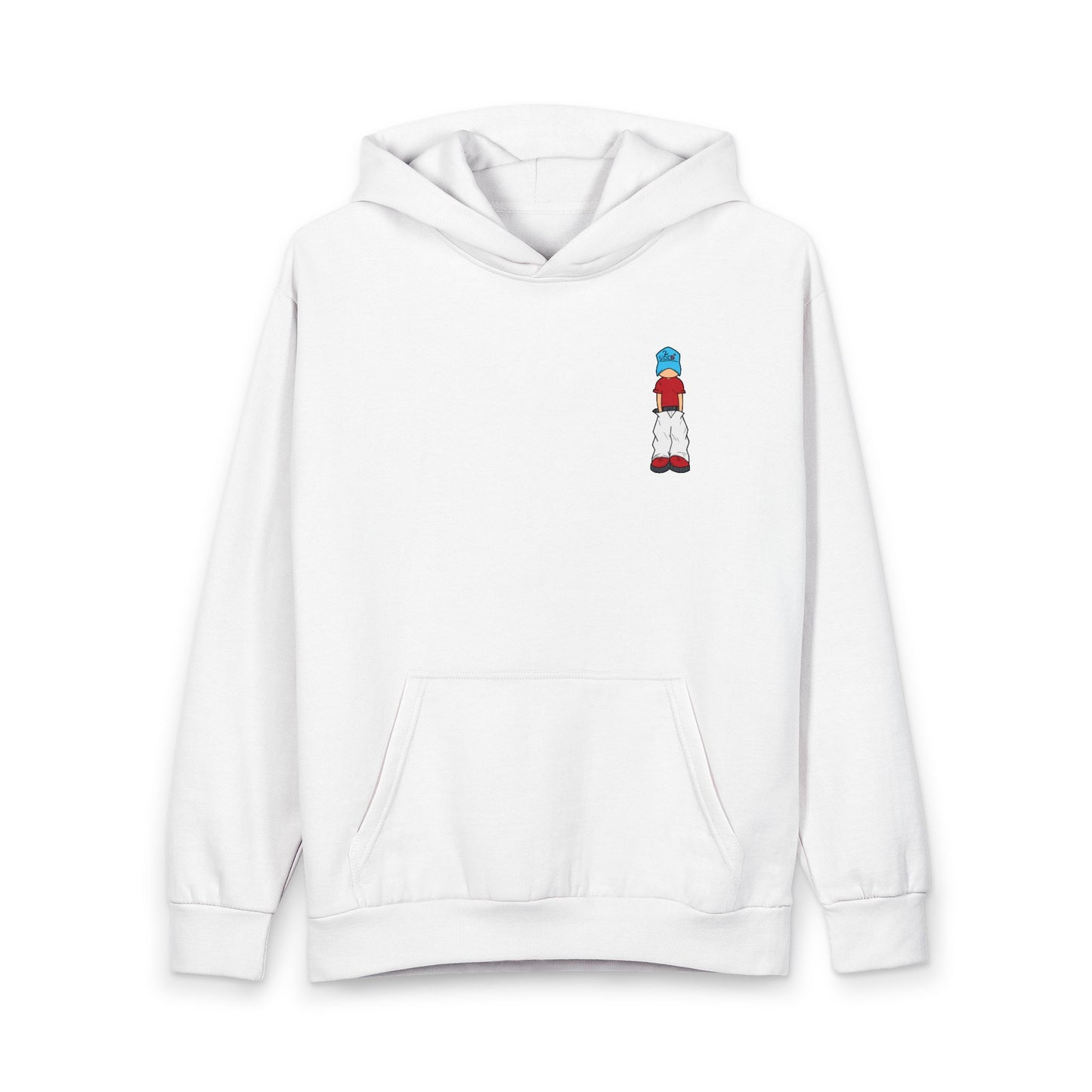90s Skate Streetwear Hoodie — Baggy Graffiti Urban Pullover