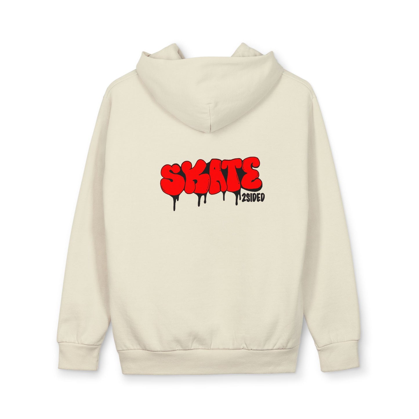 90s Skate Streetwear Hoodie — Baggy Graffiti Urban Pullover