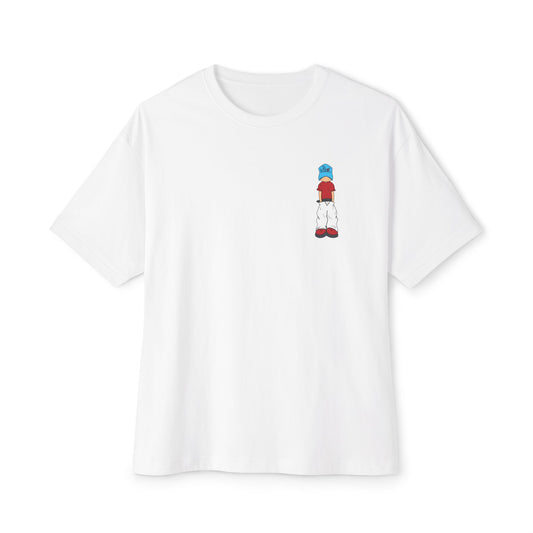 90s Skate Streetwear Boxy Tee — Retro Baggy Skateboarding Shirt