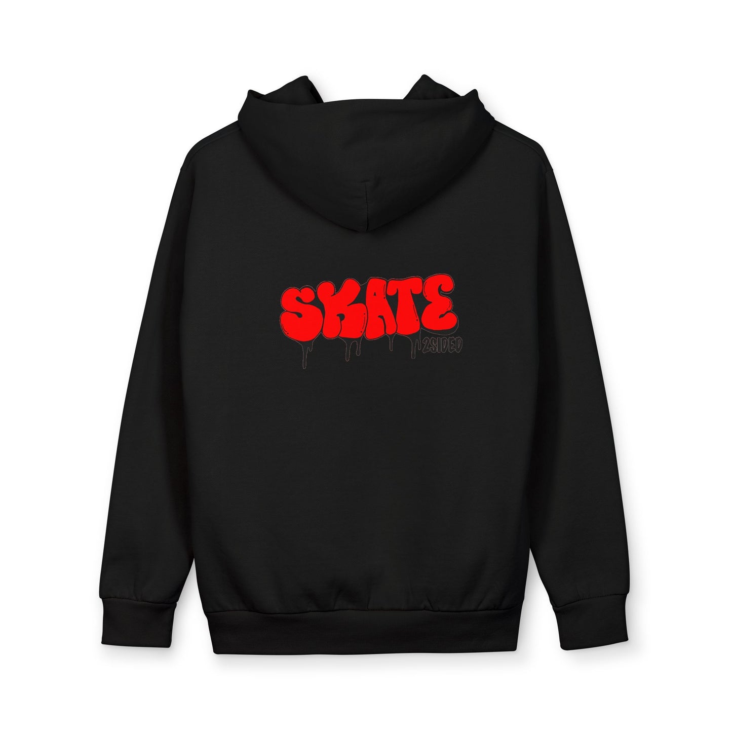 90s Skate Streetwear Hoodie — Baggy Graffiti Urban Pullover