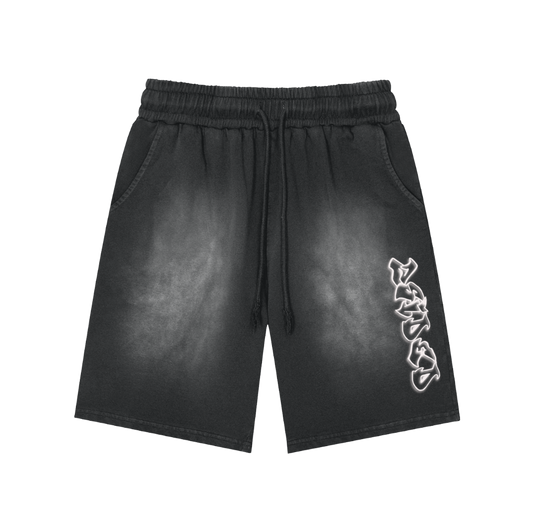 2Sided Washed Shorts